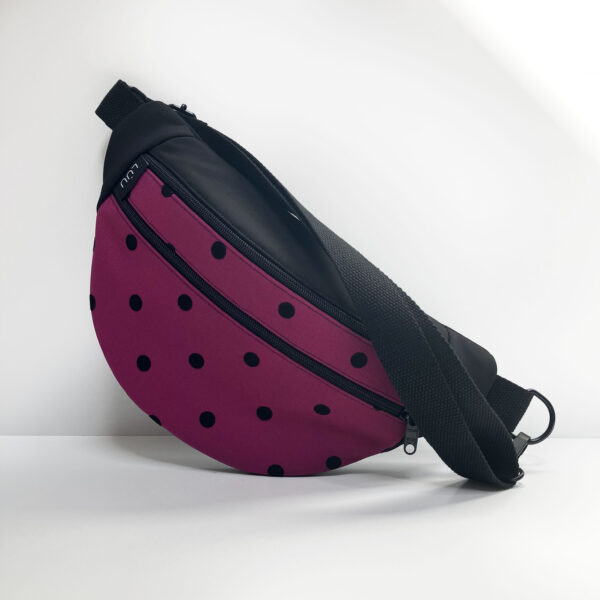 RIÑONERA BUM BAG S SOFTSHELL LUNARES