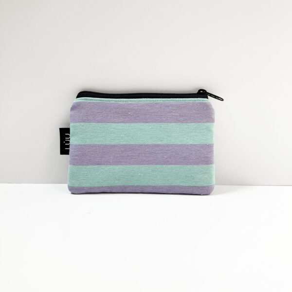 NECESER MEDIANO RAYAS LILA Y MINT