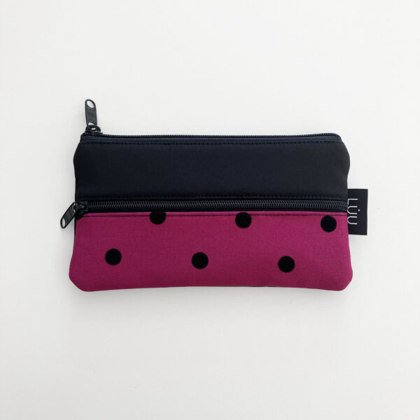 ESTUCHE PITILLERA SOFTSHEL ROSA LUNARES